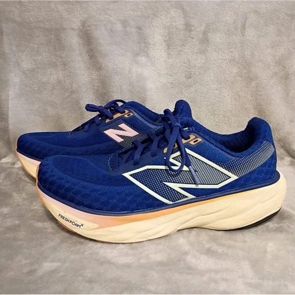 New Balance Shoes Womens 9 Blue Fresh Foam W1080N14 Running Athletic Sneakers - Picture 4 of 8